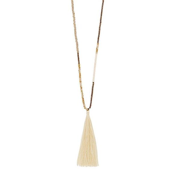 India Hicks Wild Grass Tassel necklace - New - Picture 2 of 3